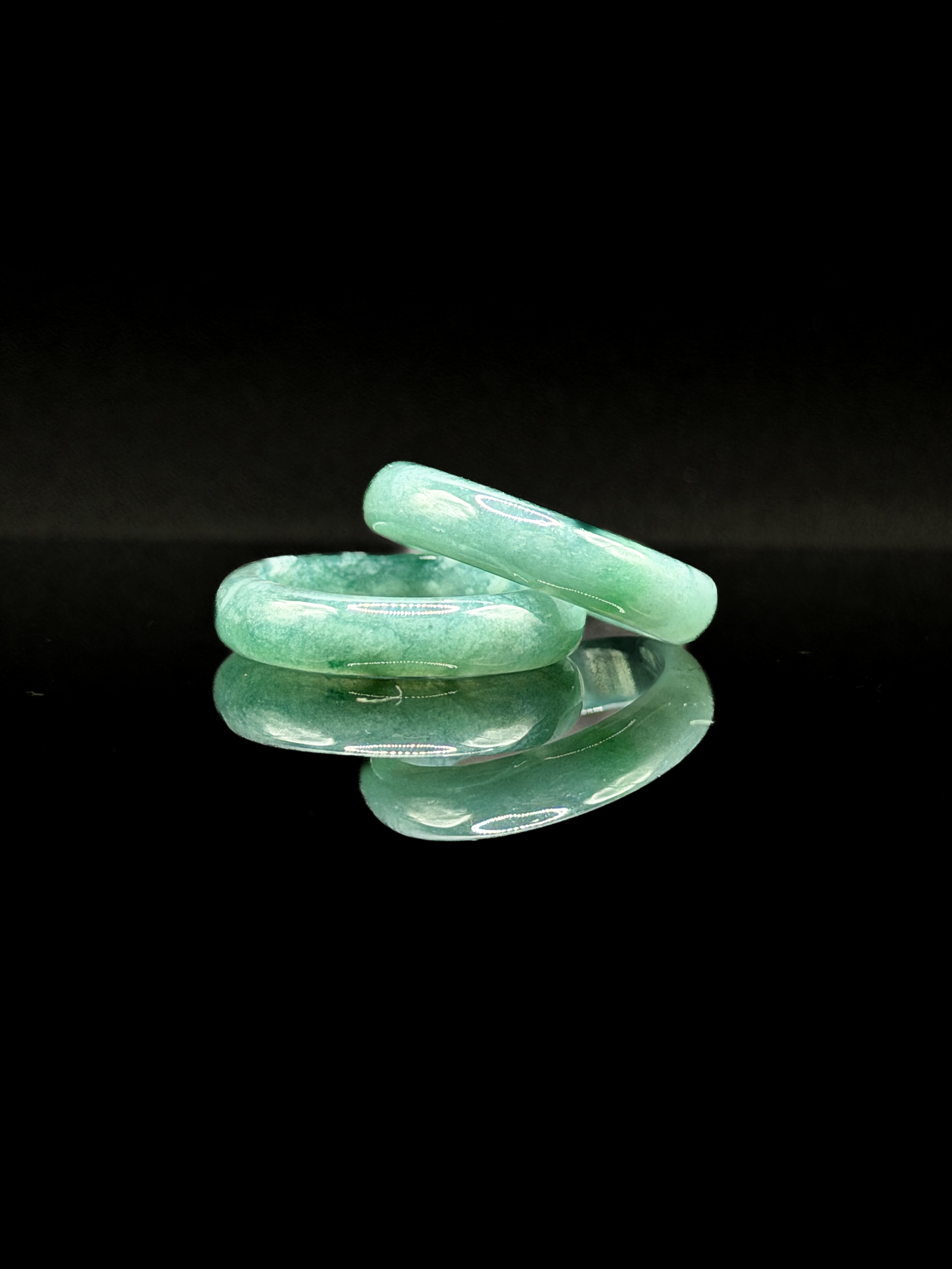Jade Rings Thin Style