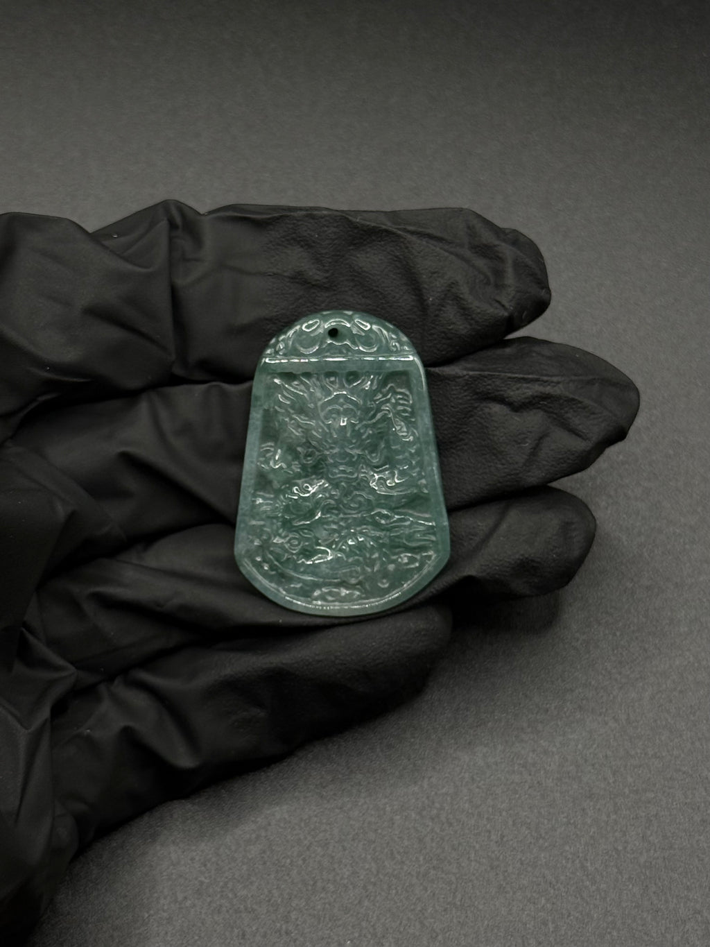 Flying Dragon Jade Pendant