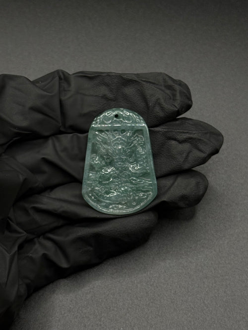 Flying Dragon Jade Pendant