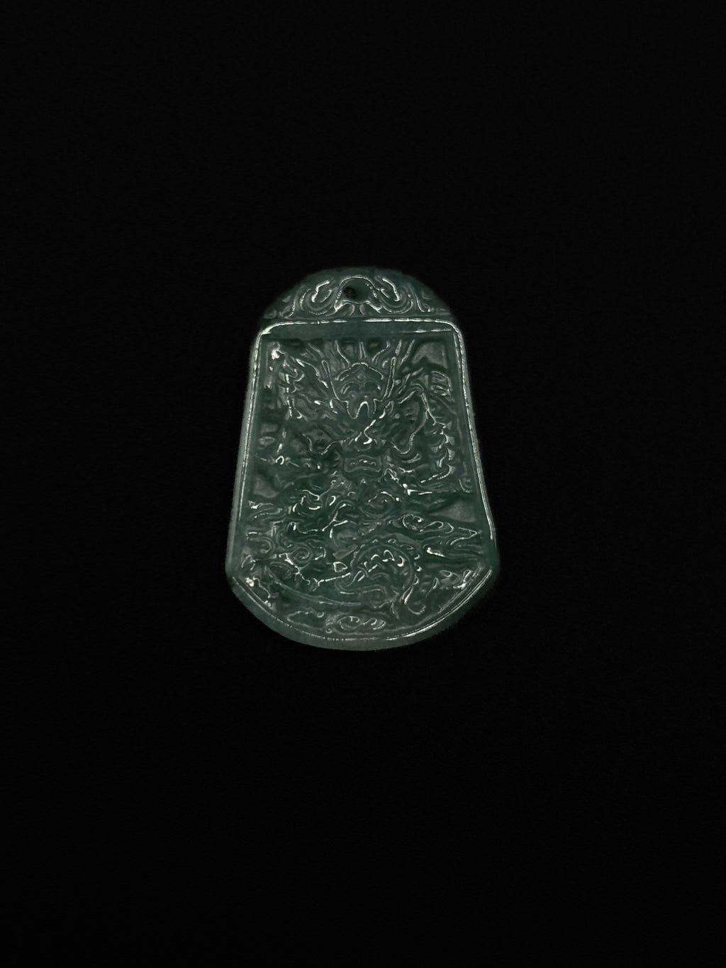 Flying Dragon Jade Pendant